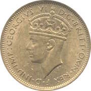 1 Shilling - George VI obverse image