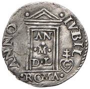 ½ Grosso - Julius III, Vatican City, 1550 reverse image