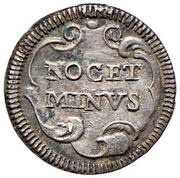 ½ Grosso - Innocent XI NOCET MINVS, Vatican City, 1676-1689 reverse image
