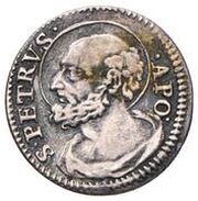 ½ Grosso - Innocent XII St. Peter, Vatican City, 1691-1693 reverse image