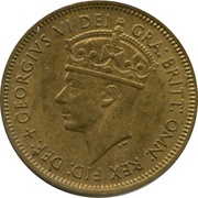 1 Shilling - George VI obverse image