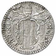 ½ Grosso - Benedict XIV Jubilee obverse image