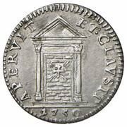 ½ Grosso - Benedict XIV Jubilee, Vatican City, 1750 reverse image