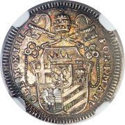 ½ Grosso - Clement XIII VAE VOBIS DIVITIBVS obverse image