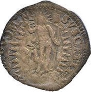 1 Grosso Sede Vacante, Vatican City, 1623 reverse image