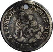 1 Grosso - Clement X Madonna and child, Vatican City, 1660-1676 reverse image