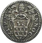1 Grosso - Innocent XI St. Peter obverse image