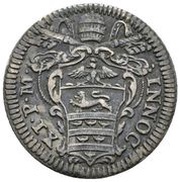 1 Grosso - Innocent XI NOCET MINVS; cartouche, without date obverse image