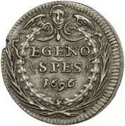 1 Grosso - Innocent XII EGENO SPES, Vatican City, 1695-1698 reverse image