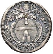 1 Grosso - Clement XI DATE ET DABITVR obverse image