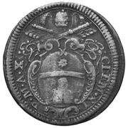1 Grosso - Clement XI DATE ET DABITVR obverse image