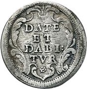 1 Grosso - Clement XI DATE ET DABITVR, Vatican City, 1712 reverse image