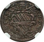 1 Grosso - Clement XII IN CIBOS PAVPERVM - Palm wreath obverse image
