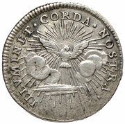1 Grosso - Sede Vacante, Vatican City, 1740 reverse image