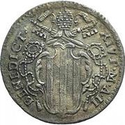 1 Grosso - Benedict XIV PAVPERI PORRIGE MANVM obverse image