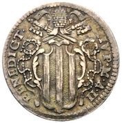 1 Grosso - Benedict XIV DISPERSIT DEDIT PAVPERIBVS obverse image