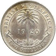2 Shillings - George V reverse image