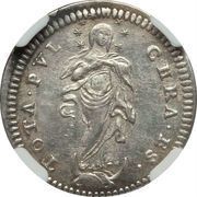 1 Grosso - Benedict XIV TOTA PVLCHRA ES, Vatican City, 1751-1755 reverse image