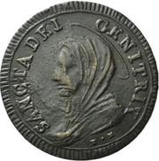 5 Baiocchi - Pius VI, Vatican City, 1797-1799 reverse image