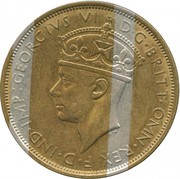 2 Shillings - George VI Trial Strike obverse image
