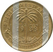 2 Shillings - George VI Trial Strike reverse image