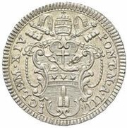 1 Carlino - Clement XIV obverse image