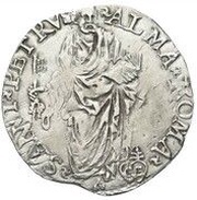 1 Giulio - Pius IV St. Peter, Vatican City, 1559-1565 reverse image