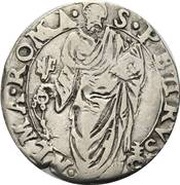 1 Giulio - Pius IV St. Peter, Vatican City, 1559-1565 reverse image