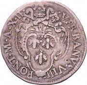 1 Giulio - Urban VIII Madonna with child obverse image
