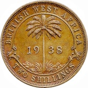 2 Shillings - George VI reverse image