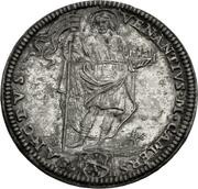 1 Giulio - Clement X, Vatican City, 1673 reverse image
