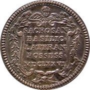 1 Giulio - Innocent XI POSSESS, Vatican City, 1676 reverse image