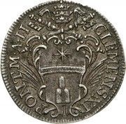 1 Giulio - Clement XI SI AFFLVANT NOLITE COR APPONERE obverse image