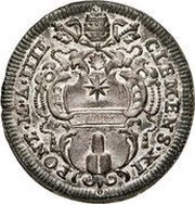 1 Giulio - Clement XI NOLI LABORARE VT DITERIS obverse image