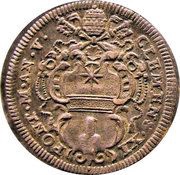 1 Giulio - Clement XI St. Francis obverse image
