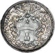 1 Giulio - Clement XI St. Francis obverse image