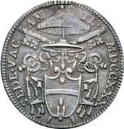 1 Giulio - Annibale Albani Sede Vacante obverse image