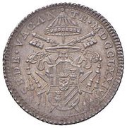 1 Giulio - Carlo Rezzonico Sede vacante obverse image