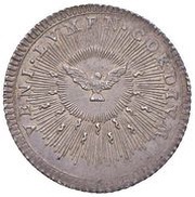 1 Giulio - Carlo Rezzonico Sede vacante, Vatican City, 1774 reverse image