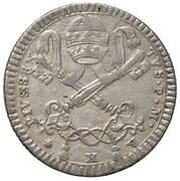 2 Carlini Romani - Pius VI No date obverse image