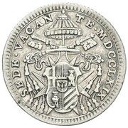1 Giulio - Carlo Rezzonico Sede vacante obverse image