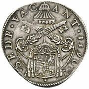 1 Testone - Enrico Caetani Sede Vacante obverse image