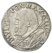 1 Testone - Paul V St. Paul obverse image