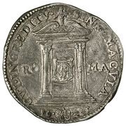 1 Testone - Urban VIII Jubilee, Vatican City, 1625 reverse image