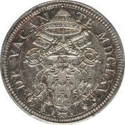 1 Testone - Antonio Barberini Sede Vacante obverse image