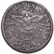 1 Testone Sede Vacante, Vatican City, 1689 reverse image