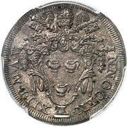 1 Testone - Innocent XII obverse image