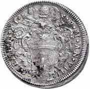 1 Testone - Clement XI obverse image