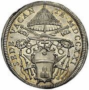1 Testone - Annibale Albani Sede Vacante obverse image
