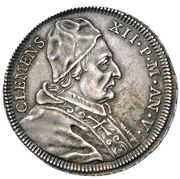 1 Testone - Clement XII Bust obverse image